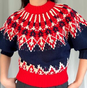Altuzarra Marty Sweater - Berry Blue